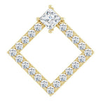 Accented Geometric Pendant