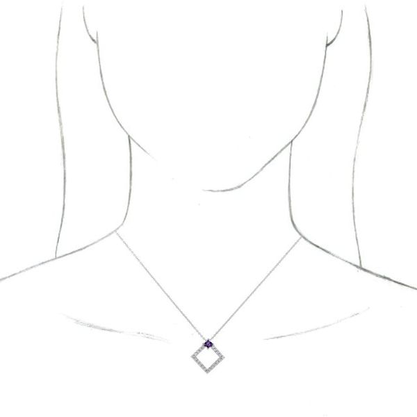 Accented Geometric Necklace - Image 3