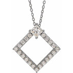 Accented Geometric Necklace