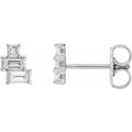 Geometric Cluster Earrings