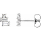 Geometric Cluster Earrings