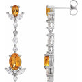 Accented Dangle Earrings