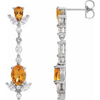 Accented Dangle Earrings