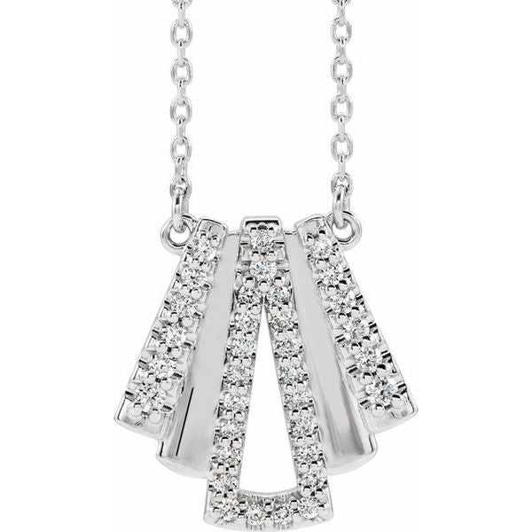 Accented Art Deco Necklace