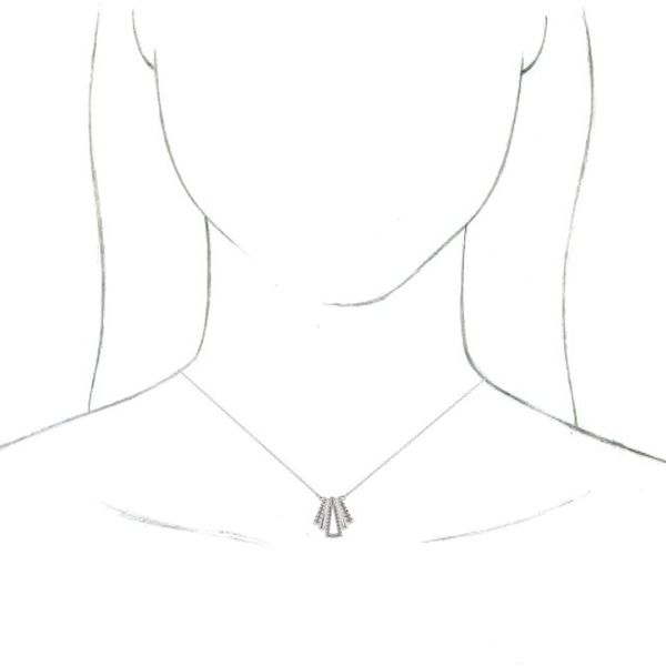Accented Art Deco Necklace - Image 3