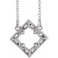 Vintage-Inspired Geometric Necklace