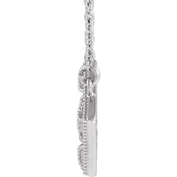 Vintage-Inspired Geometric Necklace - Image 2