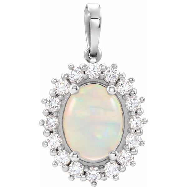 Halo-Style Pendant