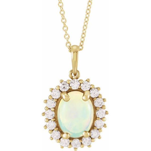 Halo-Style Necklace