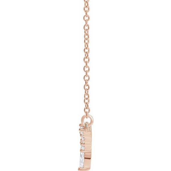 Accented V Necklace or Necklace Center - Image 2