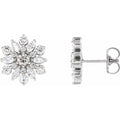 Vintage-Inspired Cluster Earrings