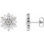Vintage-Inspired Cluster Earrings