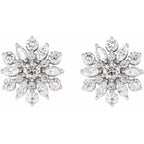 Vintage-Inspired Cluster Earrings - Image 2
