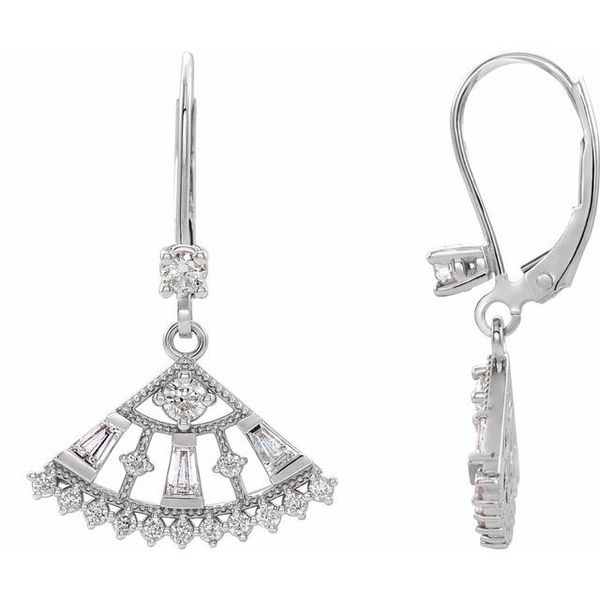 Fan Earrings