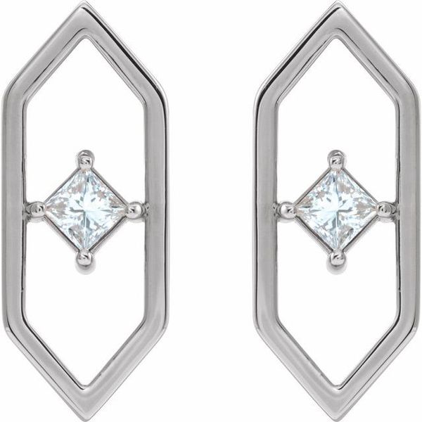 Geometric Earrings - Image 2