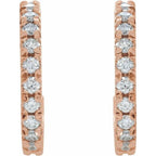 French-Set Hoop Earrings - Image 2
