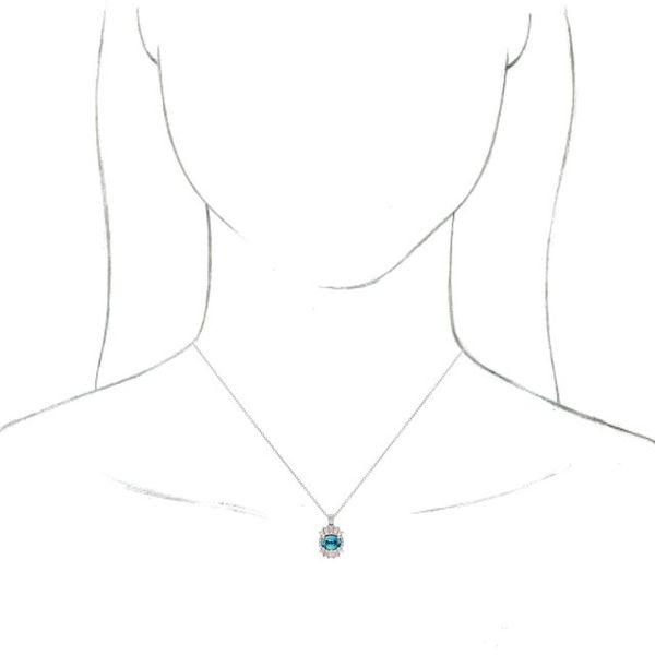 Halo-Style Necklace - Image 3