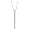 Sculptural Bar Necklace