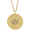 Lotus Necklace