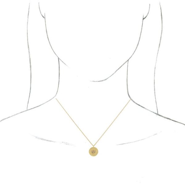 Lotus Necklace - Image 3