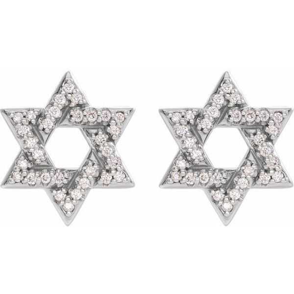 Star of David Earrings - Image 2