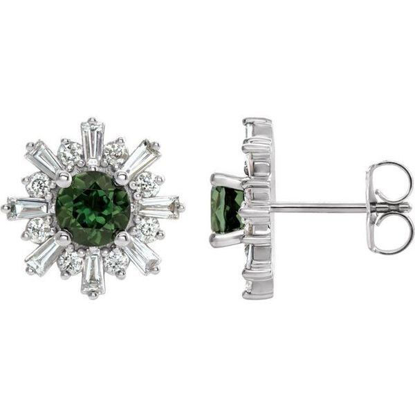 Halo-Style Star Earrings