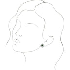 Halo-Style Star Earrings - Image 3