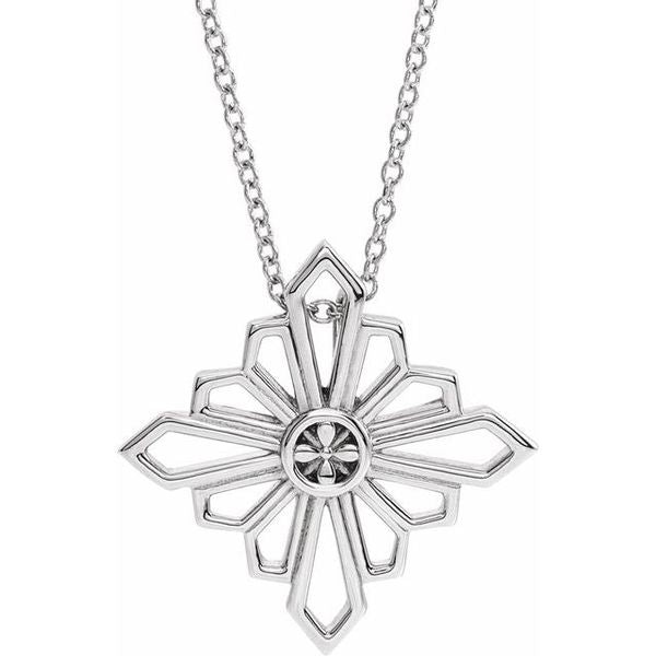 Vintage-Inspired Geometric Necklace
