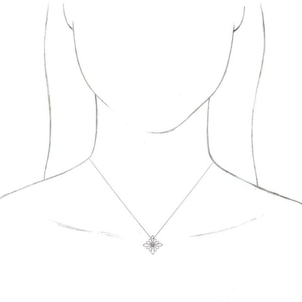 Vintage-Inspired Geometric Necklace - Image 3