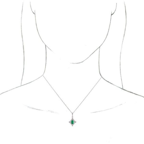 Halo-Style Necklace - Image 3