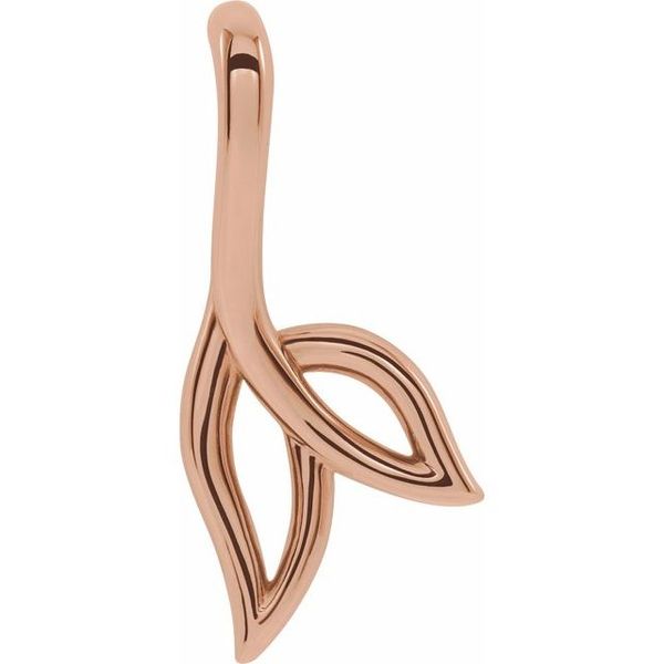 Freeform Leaf Pendant - Image 4