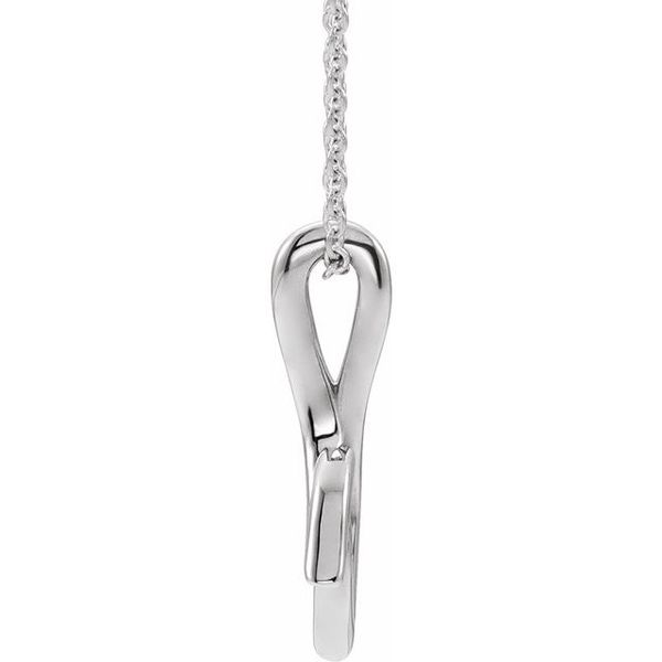 Freeform Leaf Necklace - Image 2