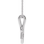 Freeform Leaf Necklace - Image 2