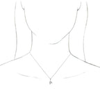 Freeform Leaf Necklace - Image 3