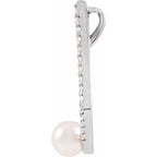 Pearl Geometric Pendant - Image 2
