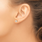 Leslie's 14k CZ Stud 5.0mm Earrings - Image 3