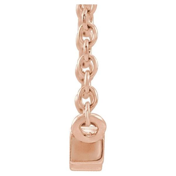 Three-Stone Bar Necklace - Image 2