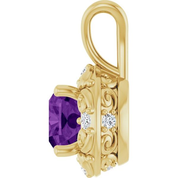 Accented Sculptural Charm/Pendant - Image 3