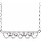 Vintage-Inspired Bar Necklace