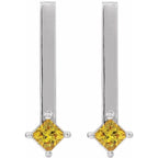 Bar Drop Earrings - Image 2