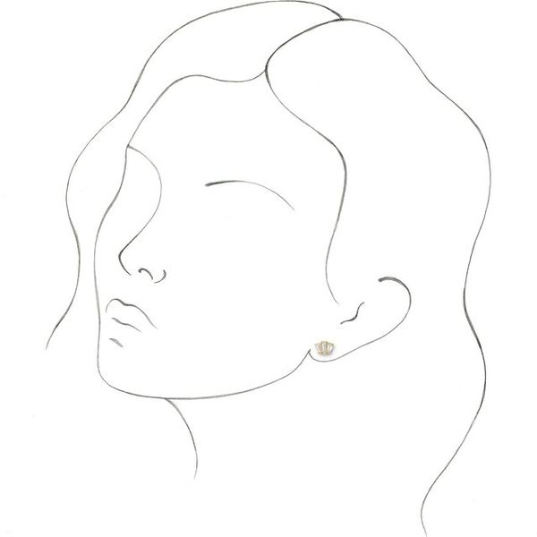 Geometric Cluster Earrings - Image 3