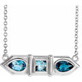 Geometric Bar Necklace