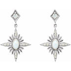 Accented Star Earrings - Image 2