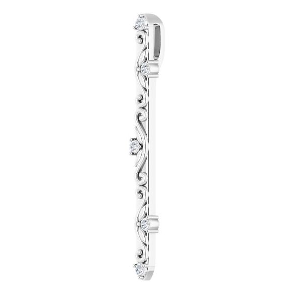 Vintage-Inspired Bar Pendant - Image 2