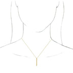 Vintage-Inspired Bar Necklace - Image 3