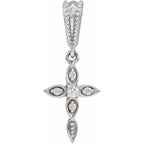Vintage-Inspired Cross Pendant