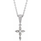Vintage-Inspired Cross Necklace