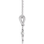 Vintage-Inspired Cross Necklace - Image 2