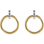Circle Dangle Earrings - Image 2