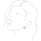 Circle Dangle Earrings - Image 3